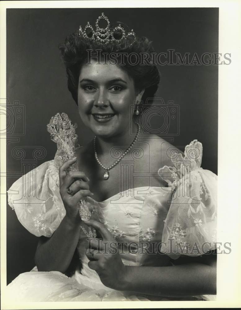 1988 Kimberly C. Jones, Queen of Black and White Ball, Texas-Historic Images