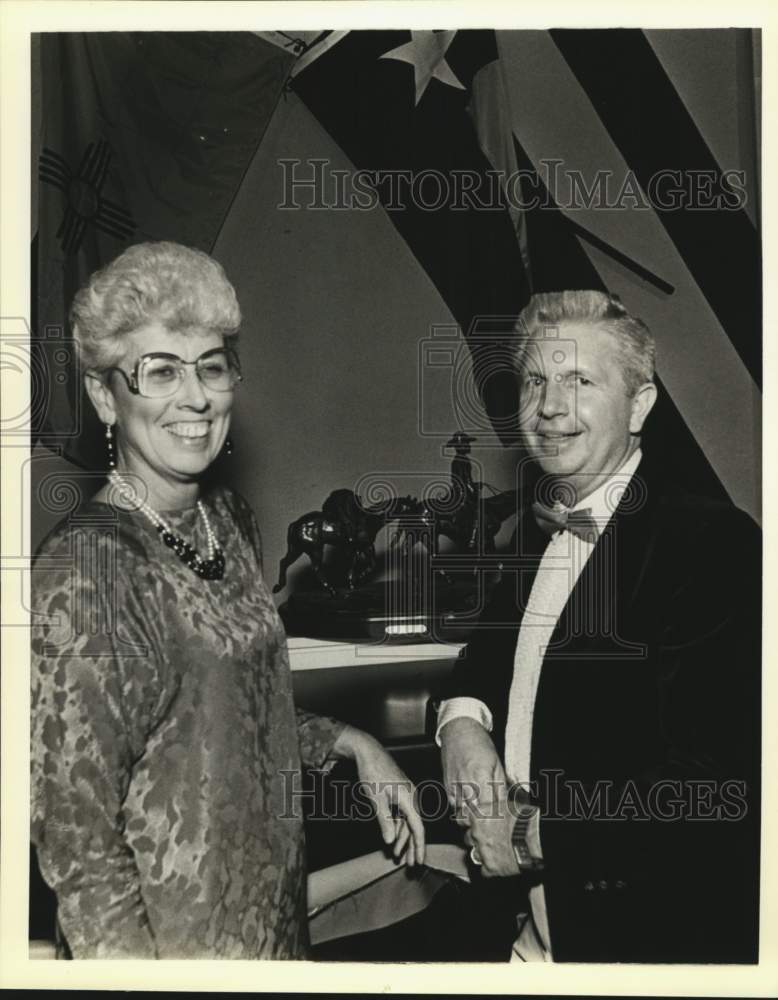 1988 Betty and Don Taylor at ACT Gala, Texas-Historic Images