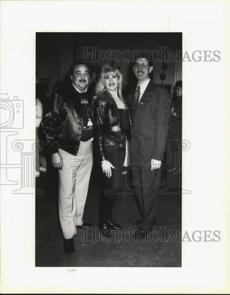 1991 Tejano Music Festival pre-party guests, Texas-Historic Images