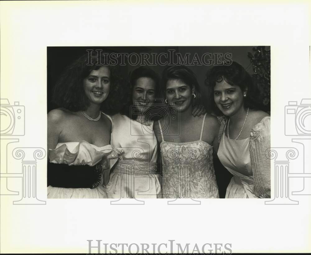 1988 San Antonio Country Club Assembly Ball guests, Texas-Historic Images