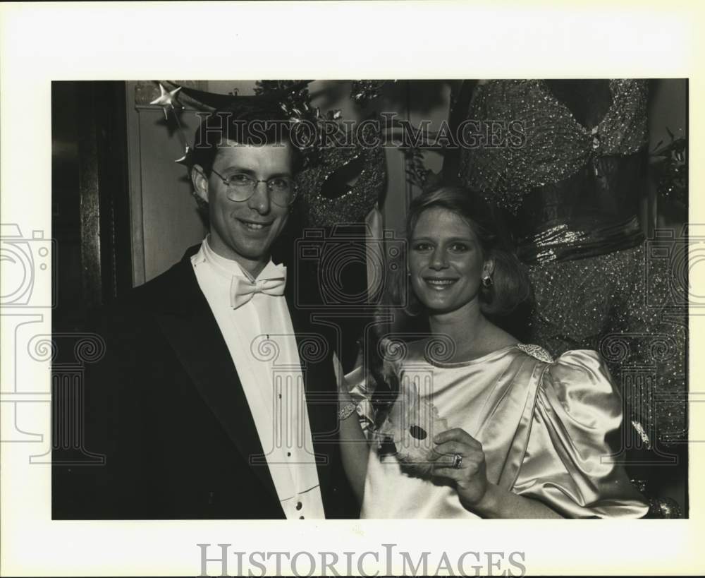 1987 Will and Elizabeth Jones at Debutante Party, Texas-Historic Images