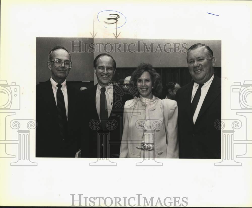 1988 Public Summit '88 reception guests, Texas-Historic Images