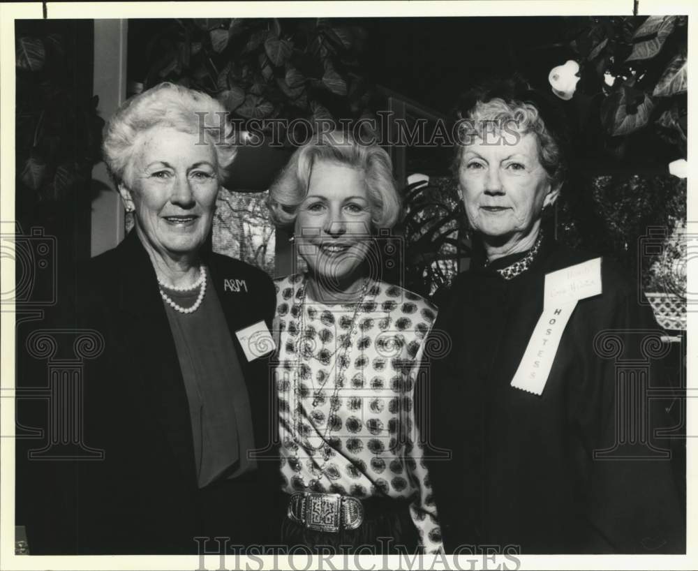 1991 Aggie Wives Club Luncheon at Aldo&#39;s Restaurant, Texas-Historic Images