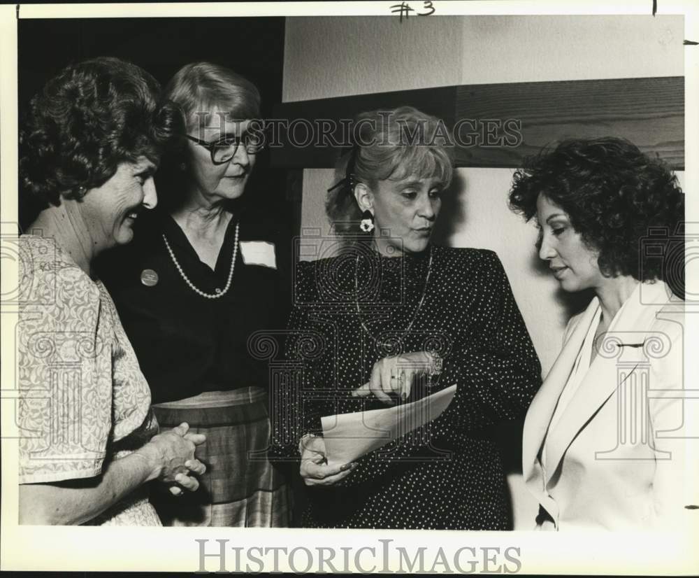 1989 Mental Illness Awareness annual banquet guests, Texas-Historic Images