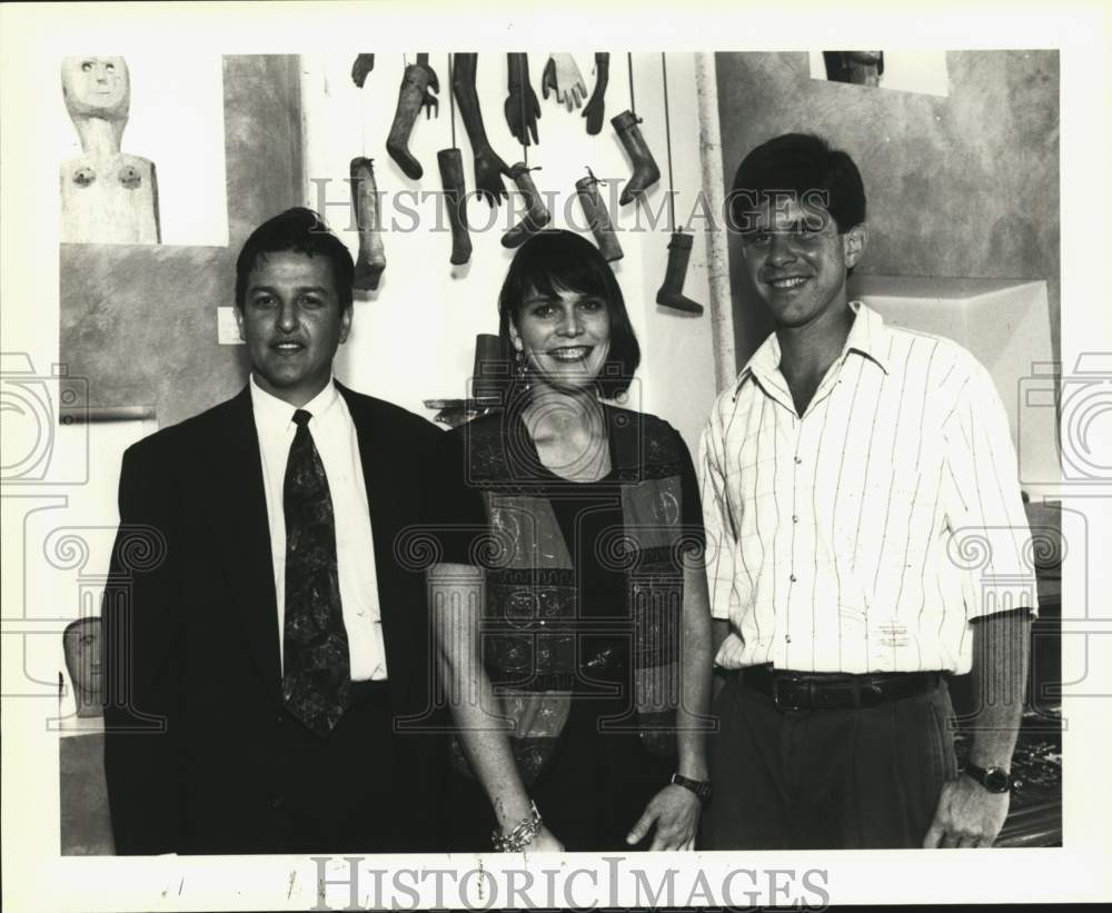 1993 Milagros Folk Art Gallery Reception and Lecture, Texas-Historic Images