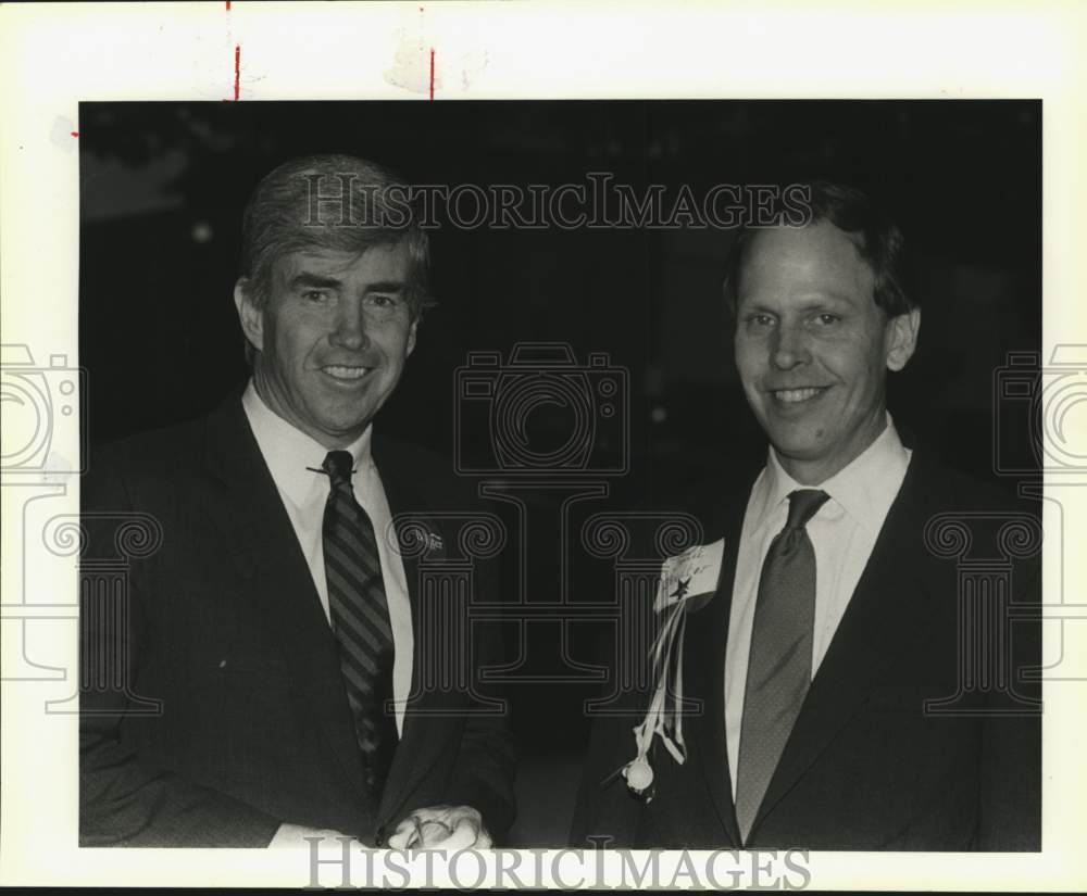 1988 Jack Kemp with Bean Boulter, Texas-Historic Images