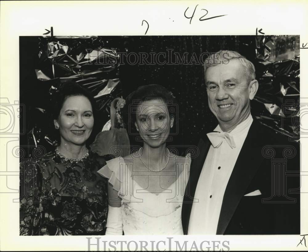 1986 Joan, Sharon and Pat Kennedy at Debutante Party, Texas-Historic Images