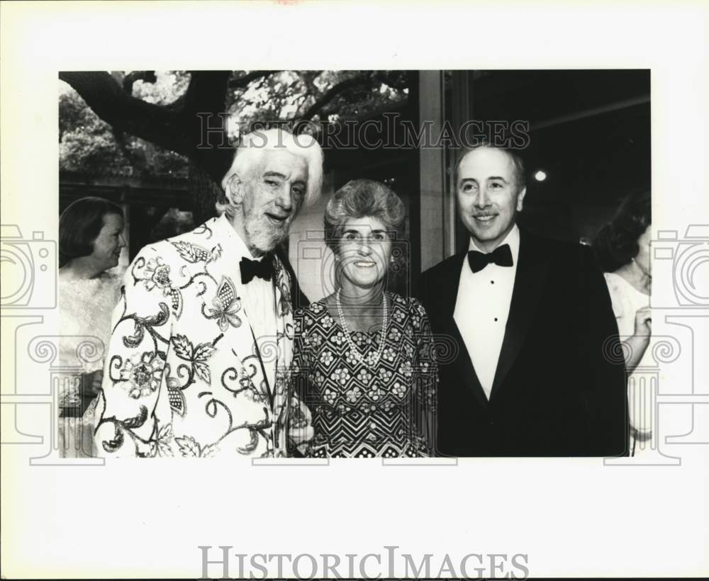1991 Edward Hopper Exhibit Party guests, Texas-Historic Images