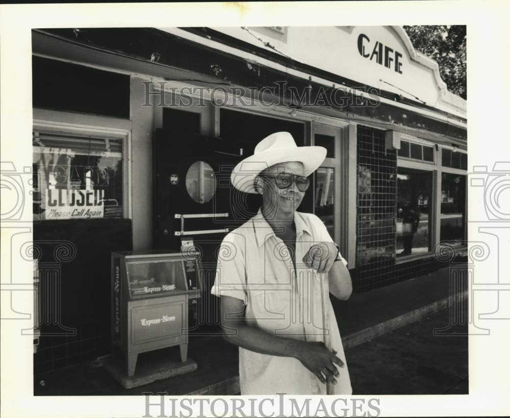 1990 Joe Kennedy, owner, Beauregard Bistro, Texas-Historic Images