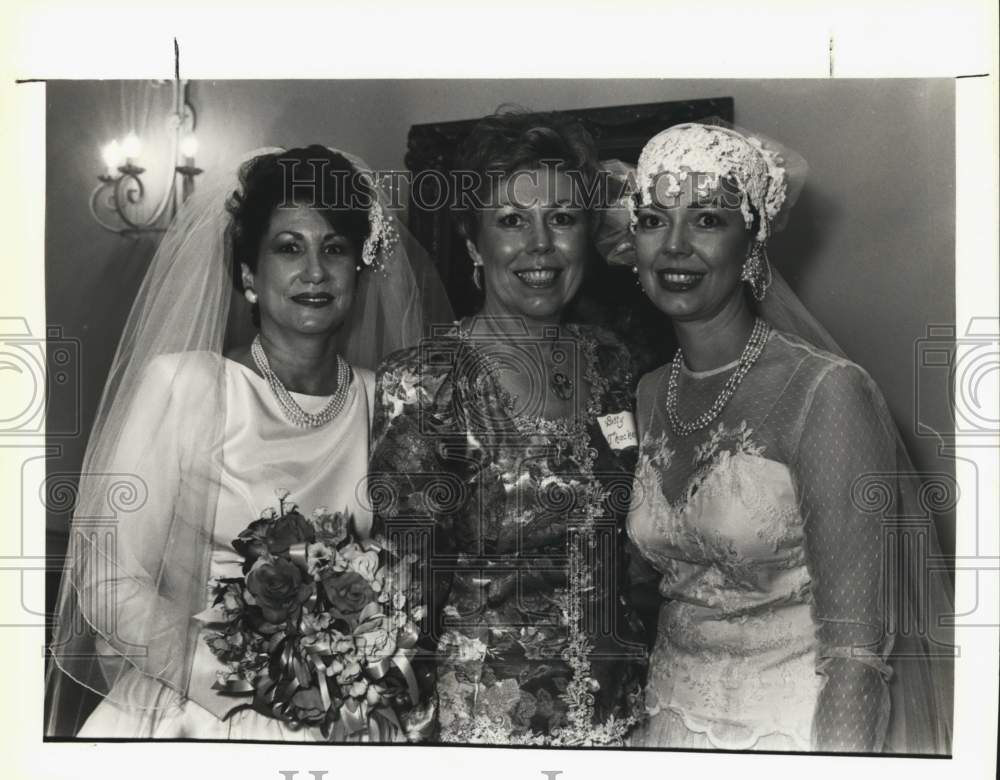 1992 Members at San Antonio Christian Women's Club Luncheon.-Historic Images