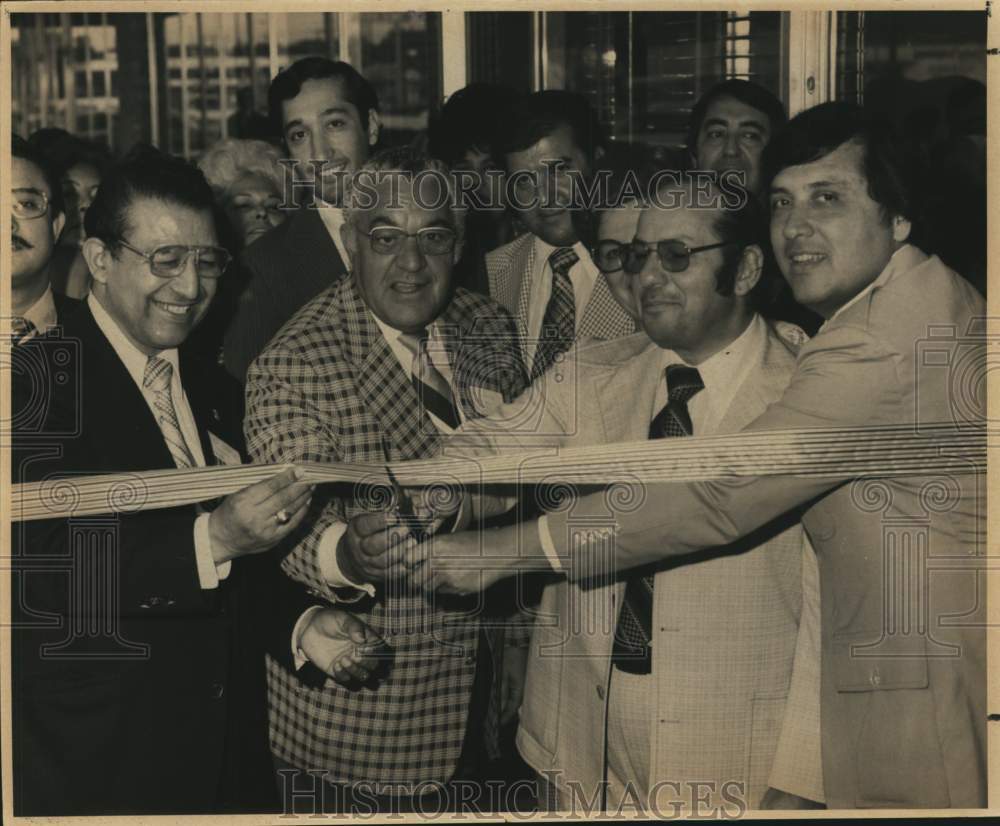 1975 Ribbon cutting ceremony for Laguna Ballroom, Texas-Historic Images