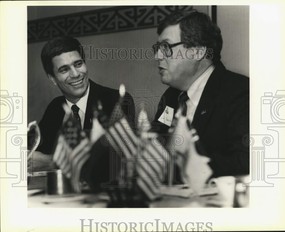 1989 Rotary and Chamber luncheon during military week, Texas-Historic Images