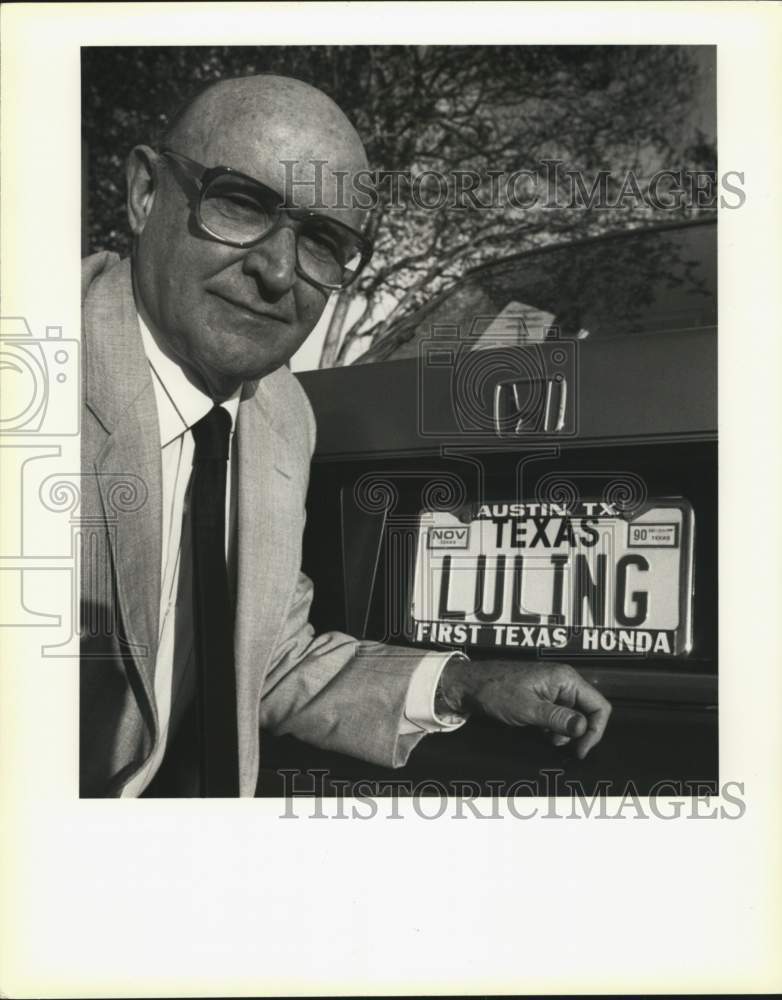 1990 Bob Green, businessman from Luling, Texas.-Historic Images