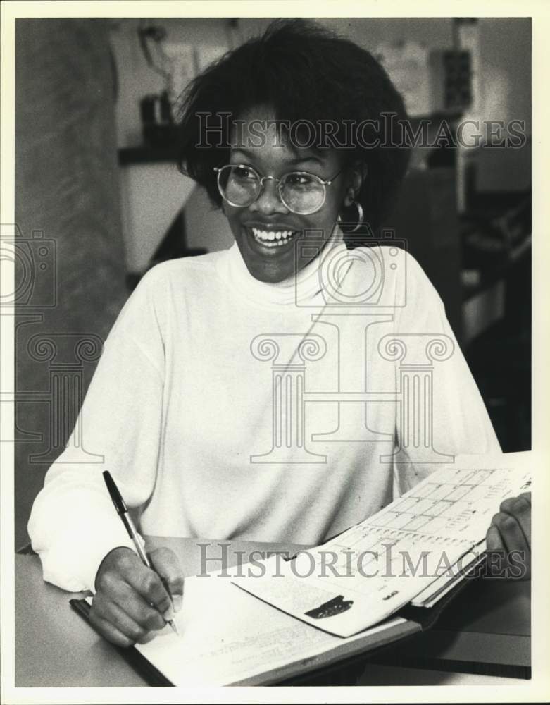 1990 Robin Wilson, President of the Youth NAACP.-Historic Images