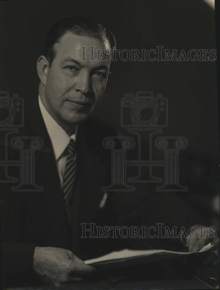 1955 Laurence Wingerter, President of San Antonio Transit Company.-Historic Images