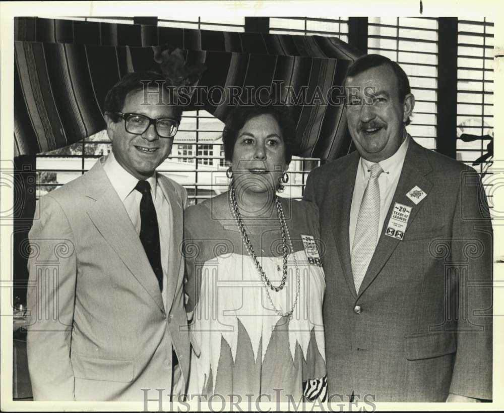1989 Bob Buchanan, Clifton McNeel & Curtis Gunn Jr of Paseo del Rio.-Historic Images