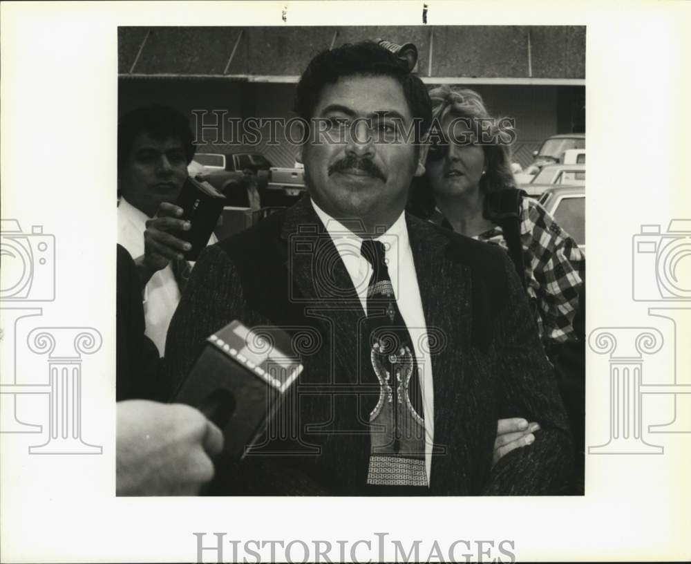 1994 Judge Jose Luis &quot;Pepe&quot; Guevara being taken into custody, Texas-Historic Images