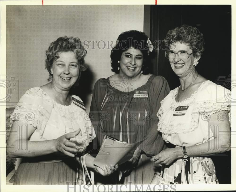 1989 Peacock Military Academy Reunion guests, Texas-Historic Images