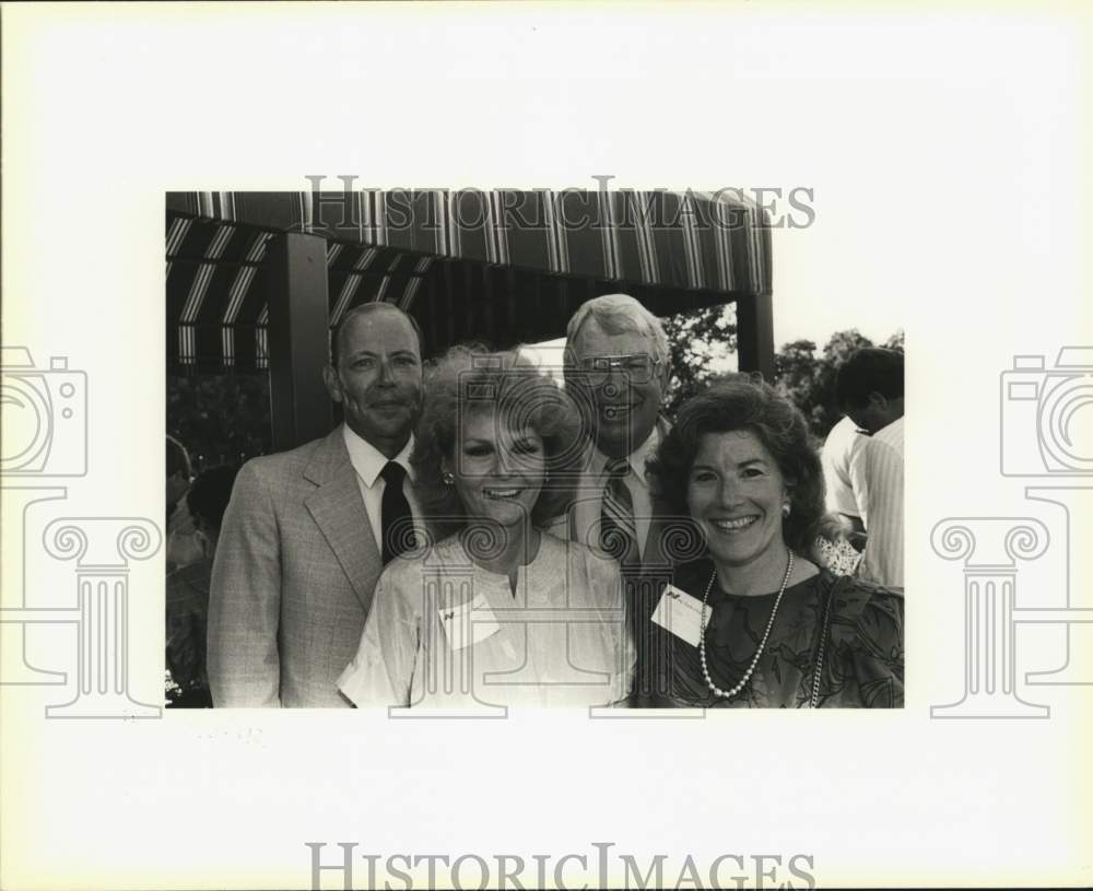 1987 Doug Frey, Joan Thayer, Duncan Wimpress &amp; Sher Shepps at event.-Historic Images