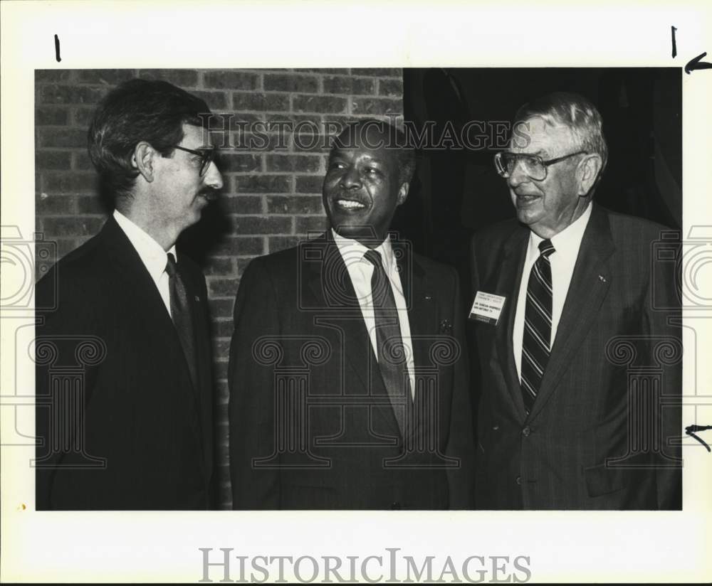 1992 Al Martinez-Fonts, Dr. Louis Sullivan &amp; Dr. Duncan Wimpress.-Historic Images