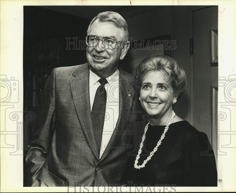 1985 Attendees At Southwest Foundation Forum Dinner, The Argyle-Historic Images