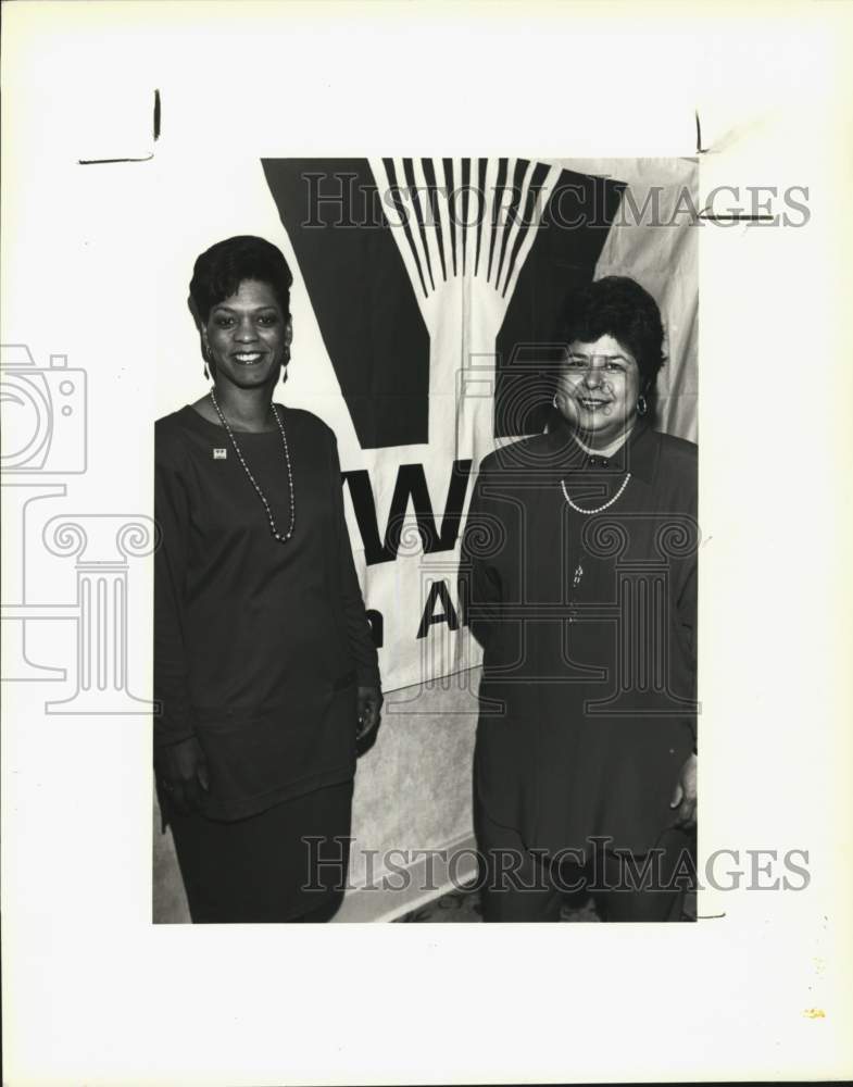 1994 YWCA president and gala chair attend Pre-Gala Party, Texas-Historic Images