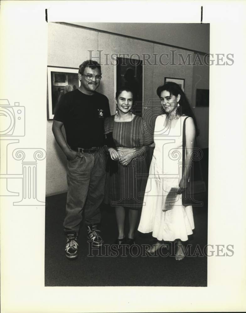 1992 Guadalupe Cultural Arts Center Member&#39;s mixer, Texas-Historic Images