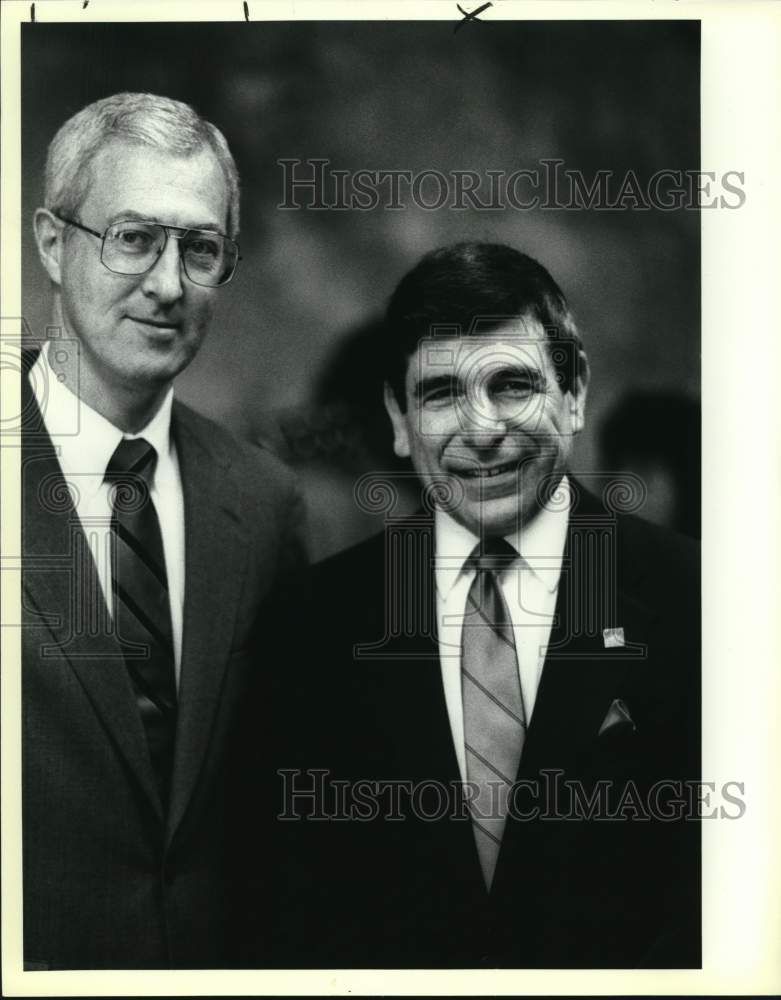 1990 Martin Weiss and Douglas Leonhardt of Visitor Bureau, Texas-Historic Images