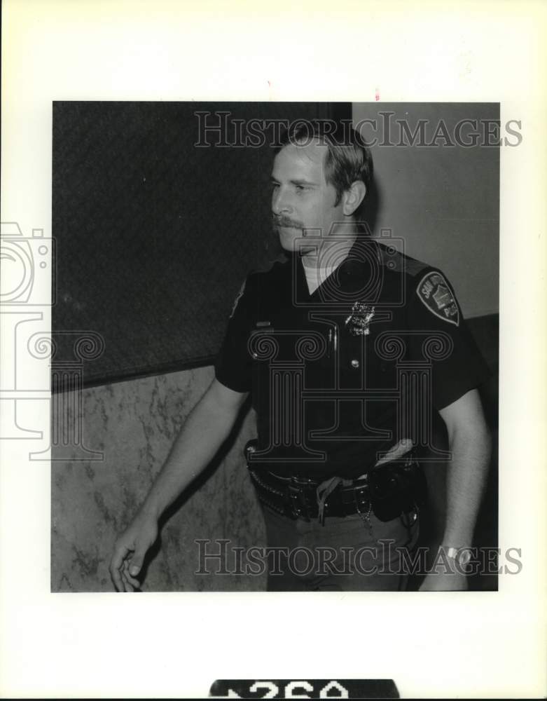 1989 Police Officer Bobby Wiggs, Texas-Historic Images