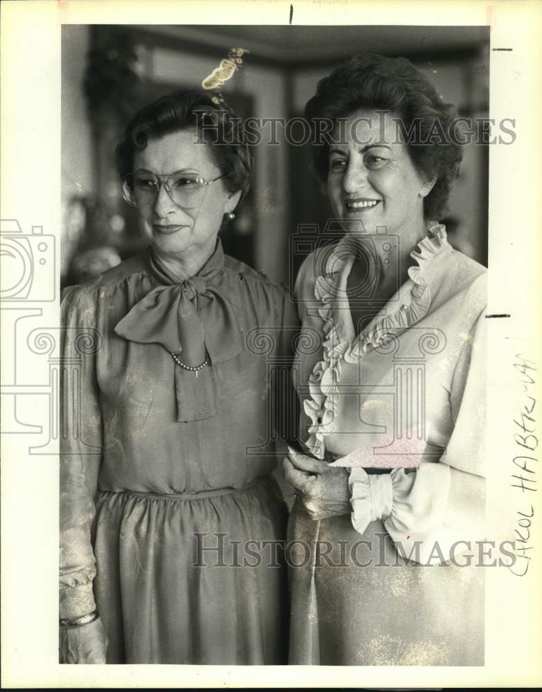 1981 Carol Haberman & Katherine Bichsel of San Antonio, Texas-Historic Images