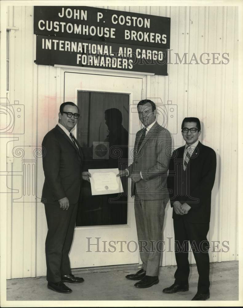 John Coston, John Anderson, Mario Rangel of Pan Am World Airways-Historic Images