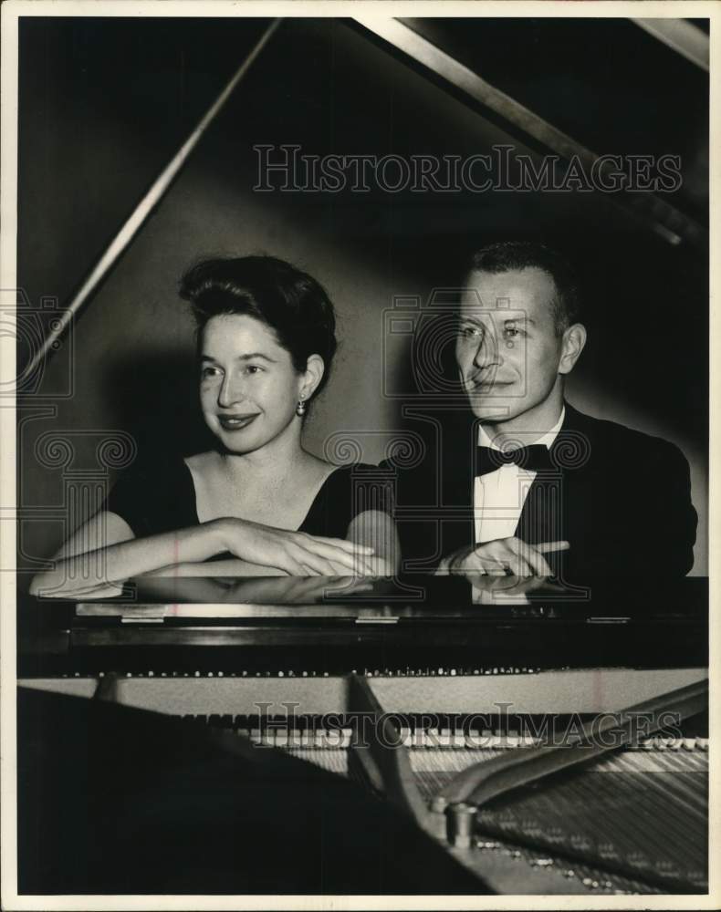 1961 Lyova Ring and Robert Weaver, assistant professors of music-Historic Images