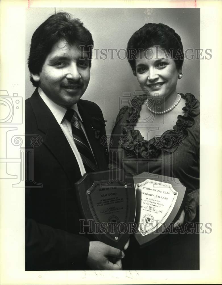 1983 Veronica Salazar, LULAC Woman of the Year, Texas-Historic Images