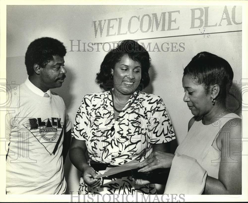 1989 Attendees at Black Professional Leadership Network meeting-Historic Images