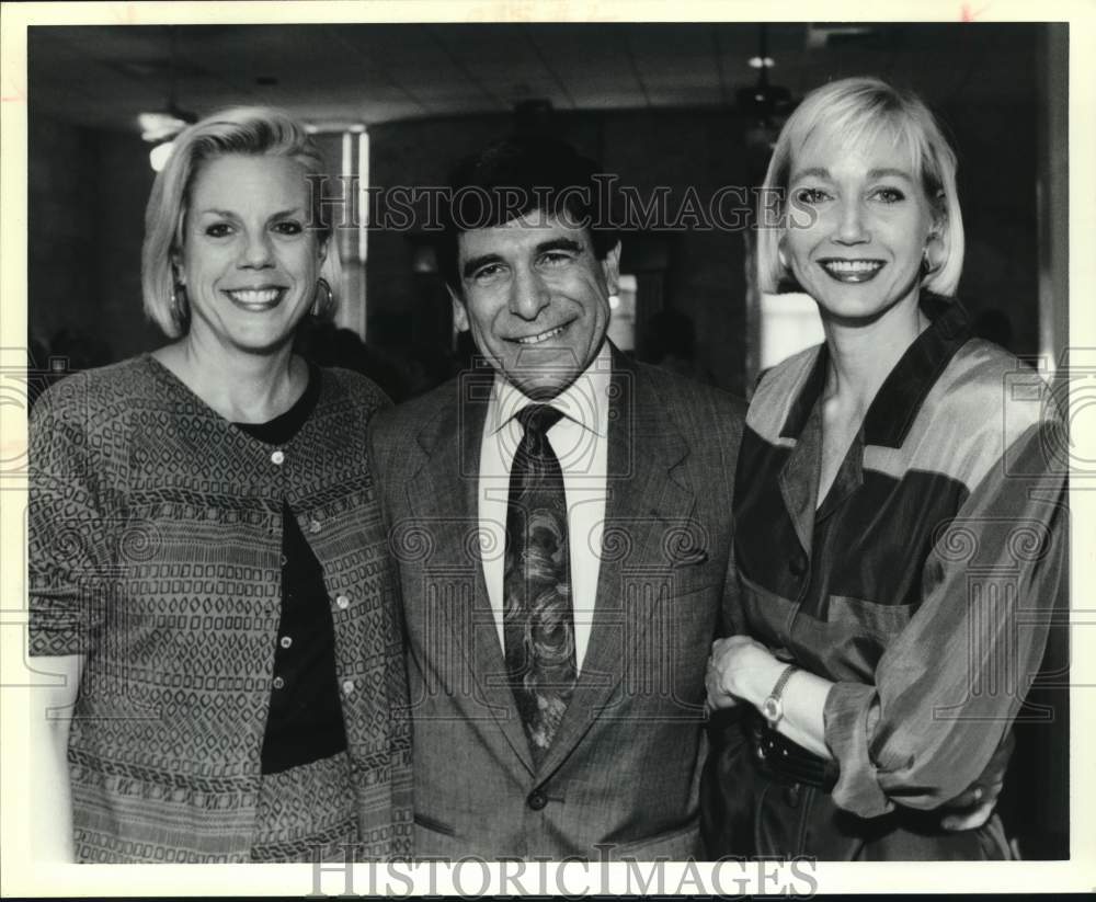 1990 Honoree and guests, farewell party for Taddy McAllister, Texas-Historic Images