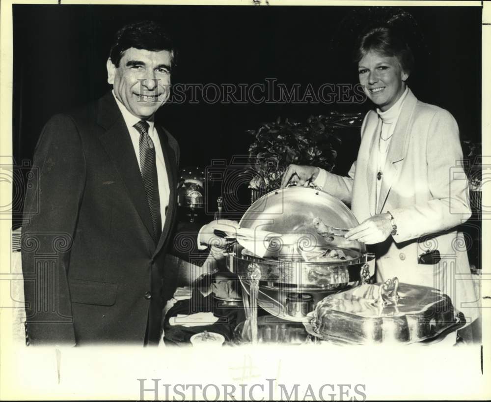 1989 San Antonio Festival benefit tasting for past presidents, Texas-Historic Images