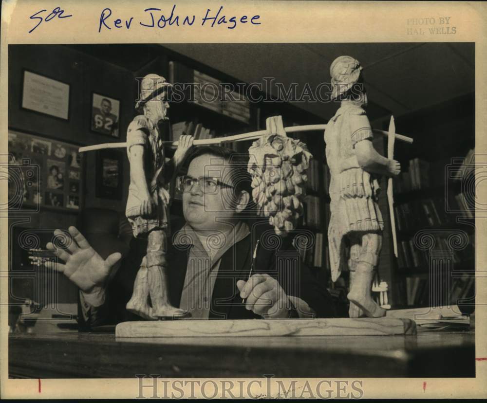 1981 Pastor of Church of Castle Hills, John Hagee, at his office-Historic Images