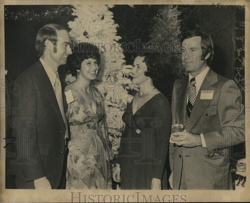 1975 Dr. and Mrs. Mike Westwood with Dr. and Mrs. Jim Duncan-Historic Images