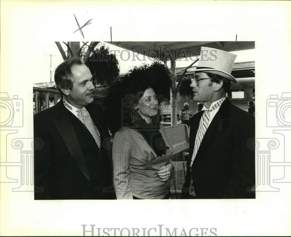 1987 Steven &amp; Becky Whitlock, Phil Howard at Depot C.F. Gala-Historic Images