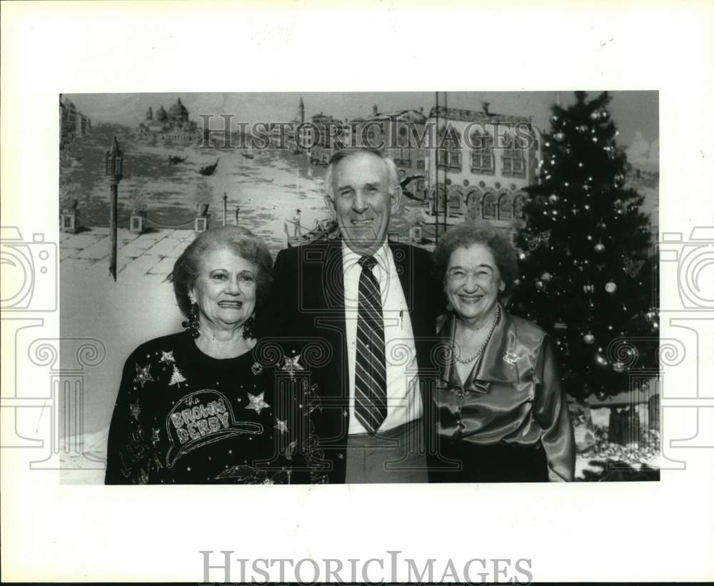 1991 Lois Carneiro, Chuck Kaier, Eleanor Beck, Harp & Shamrock Party-Historic Images