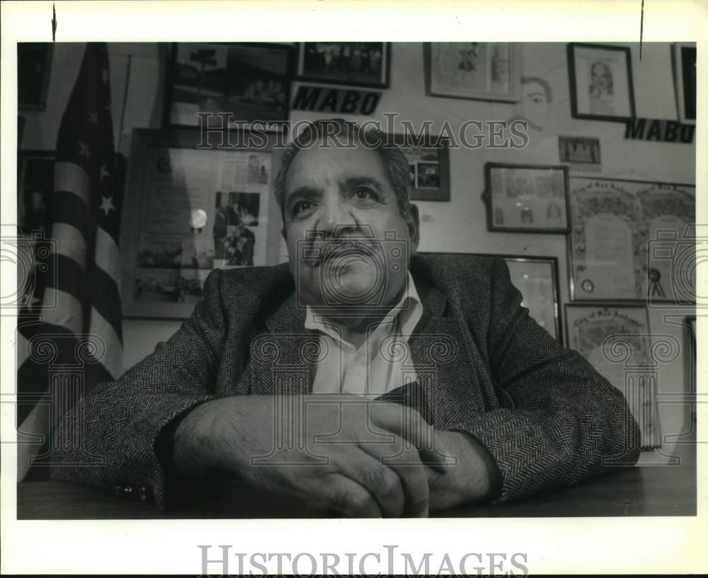 1988 Remigio Valdez, Jr. of Mexican-American Betterment Association-Historic Images
