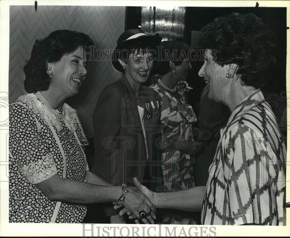 1986 Mary West Traylor, Pat Bose, Virginia Corrigan, Marriott Hotel-Historic Images