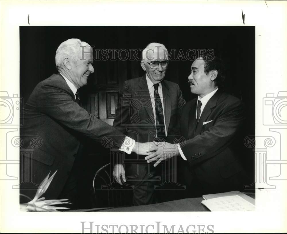1990 Japanese investor Kiyonori purchases Club at Sonterra, Texas-Historic Images