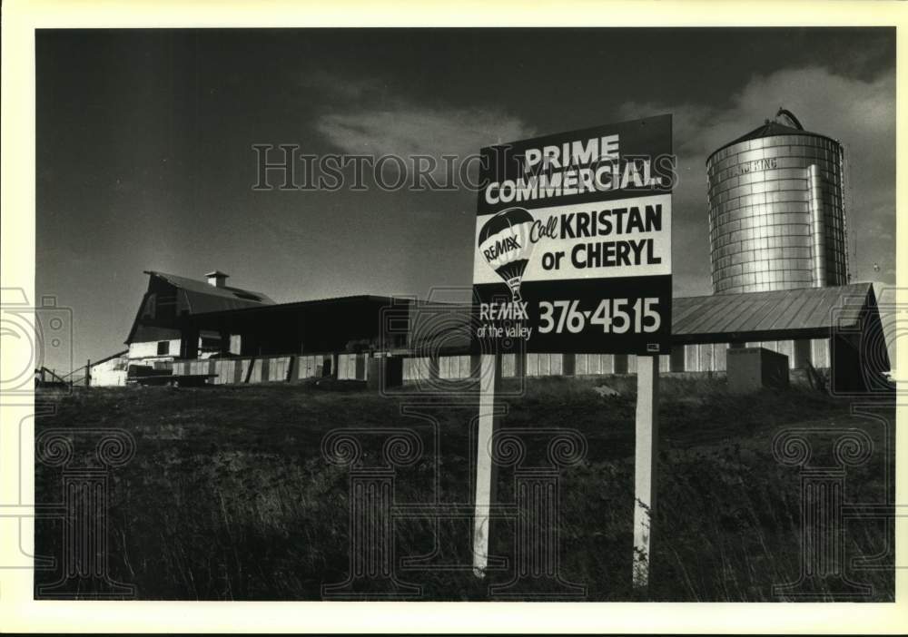 1985 Dairy Farm Slated To Become Business Park, Palmer, Alaska-Historic Images