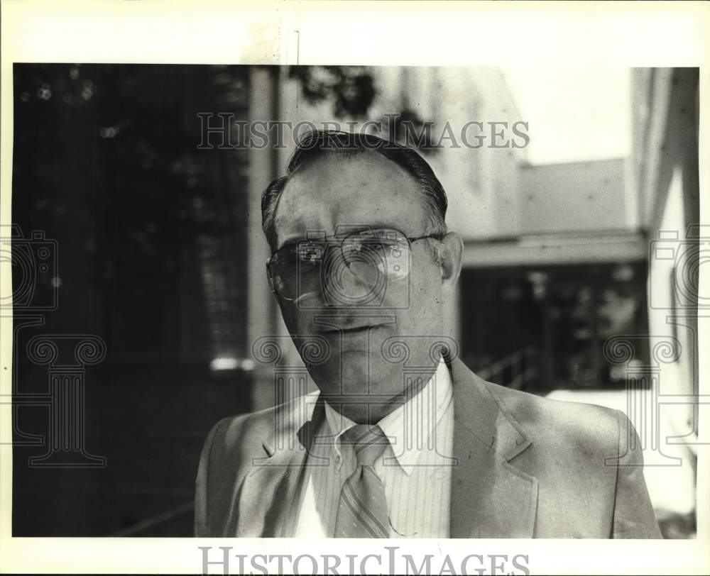 1986 Junction Police Chief Larry James, Junction, Texas-Historic Images