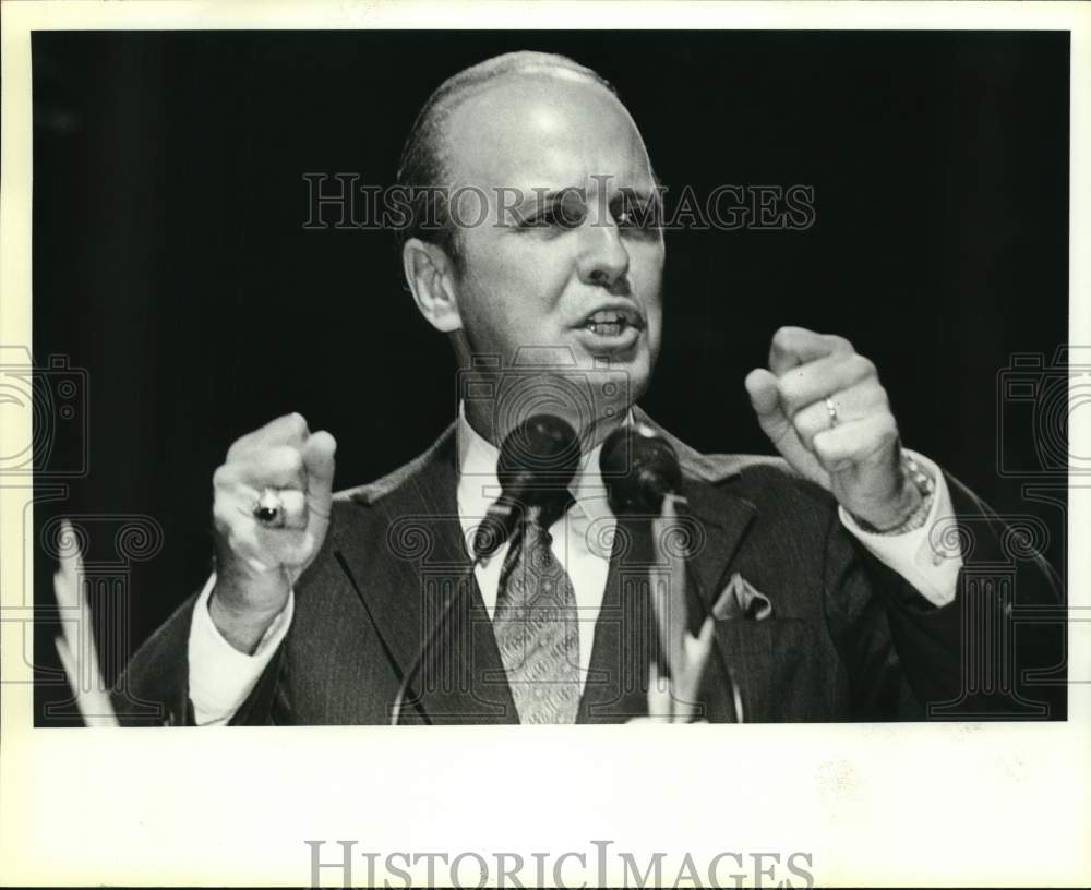 1988 Dr. Jerry Vines, President of Southern Baptist Convention-Historic Images