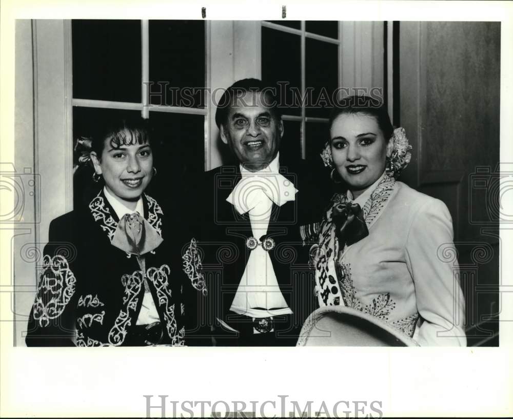 1991 Charro Association guests, Texas-Historic Images