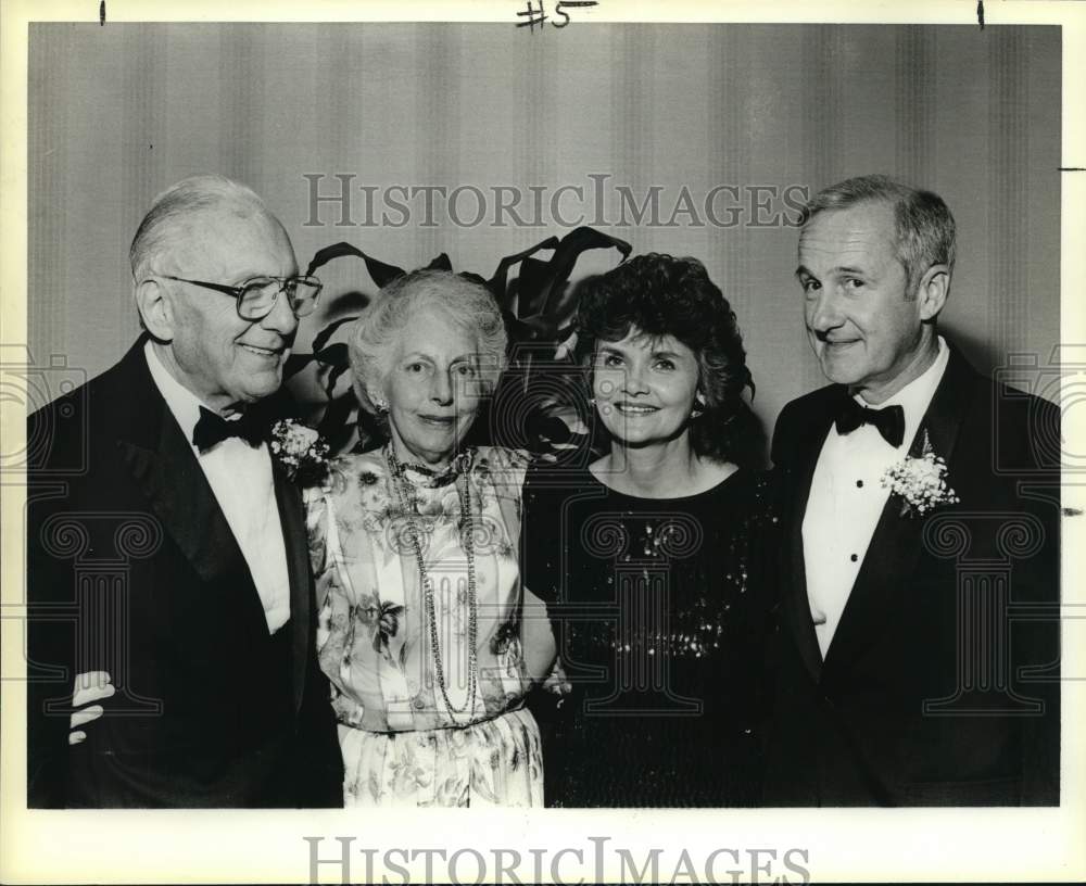 1989 People with Visions awards dinner honorees and guests, Texas-Historic Images