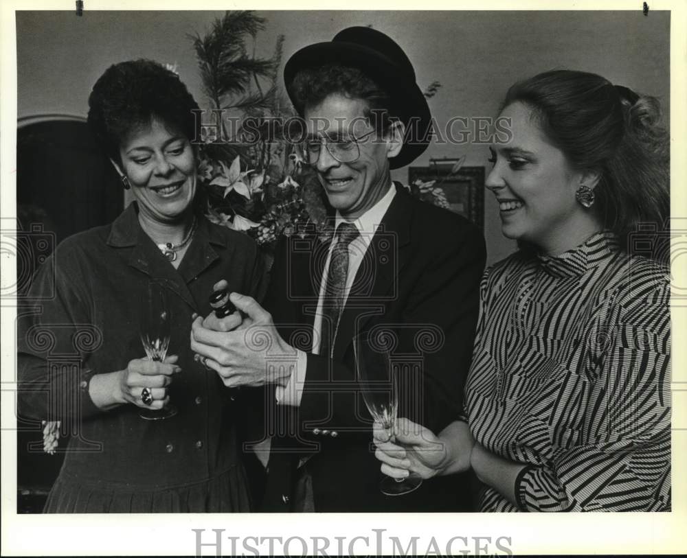 1988 Promo for New Year&#39;s Party at McNay Museum, Texas-Historic Images