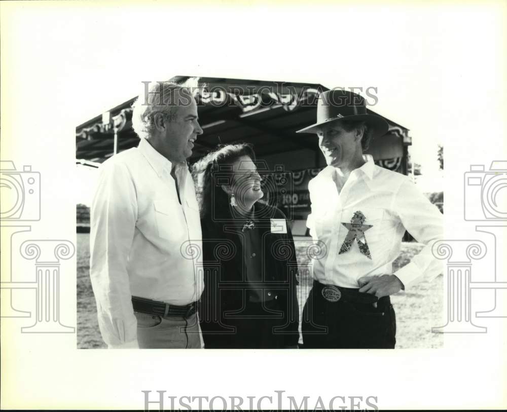 1989 YMCA Wild West Fest guests, Texas-Historic Images